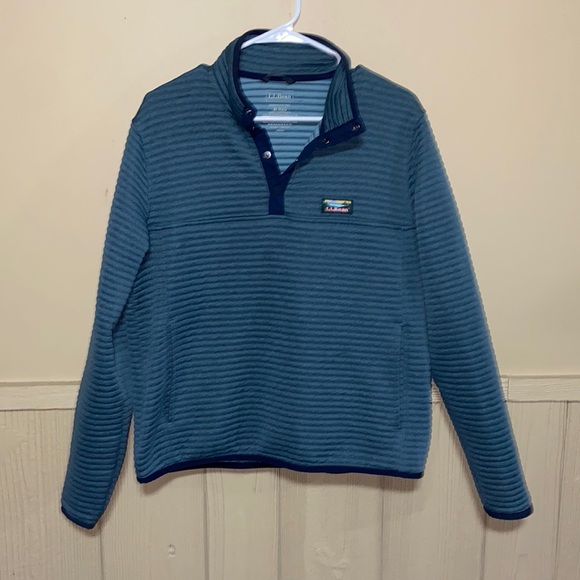 L.L. Bean Quarter-Snap Sweater - Picture 1 of 4